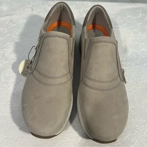 Rockport Trustride Shoes Prowalker Slip On Taupe Nubuck 
Walking Shoe 8.5